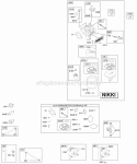 Carburetor Fuel Supply Kit - Carburetor Overhaul Diagram and Parts List for  Briggs and Stratton Engine
